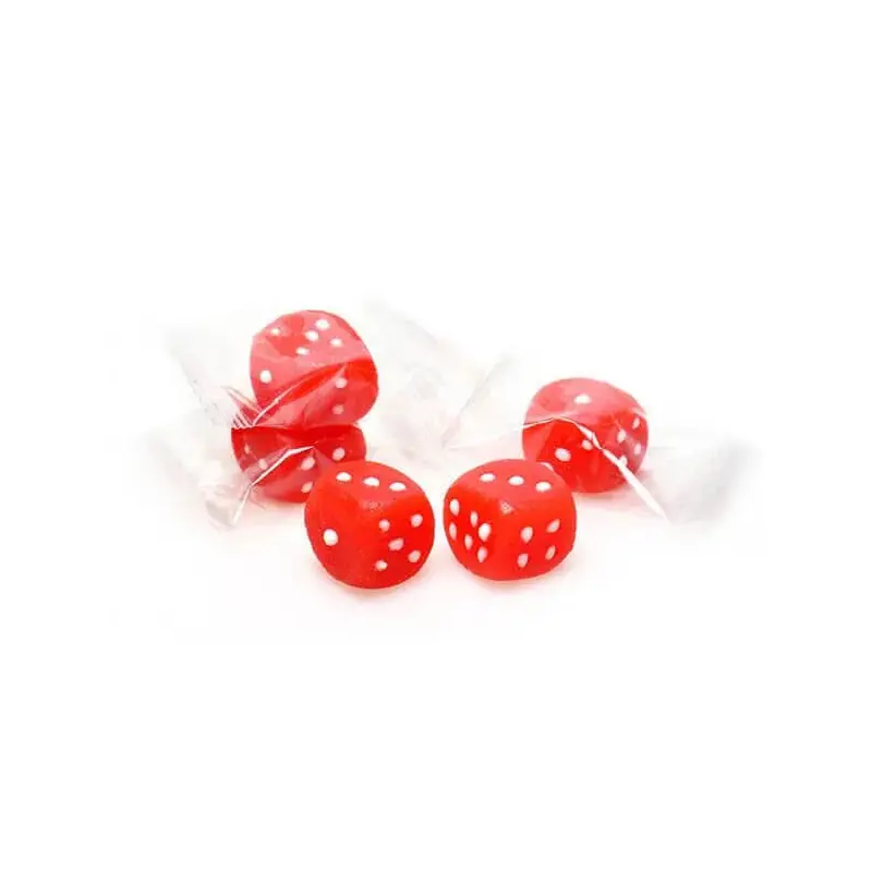 Gummy Red Dice Candy: 430-Piece Case