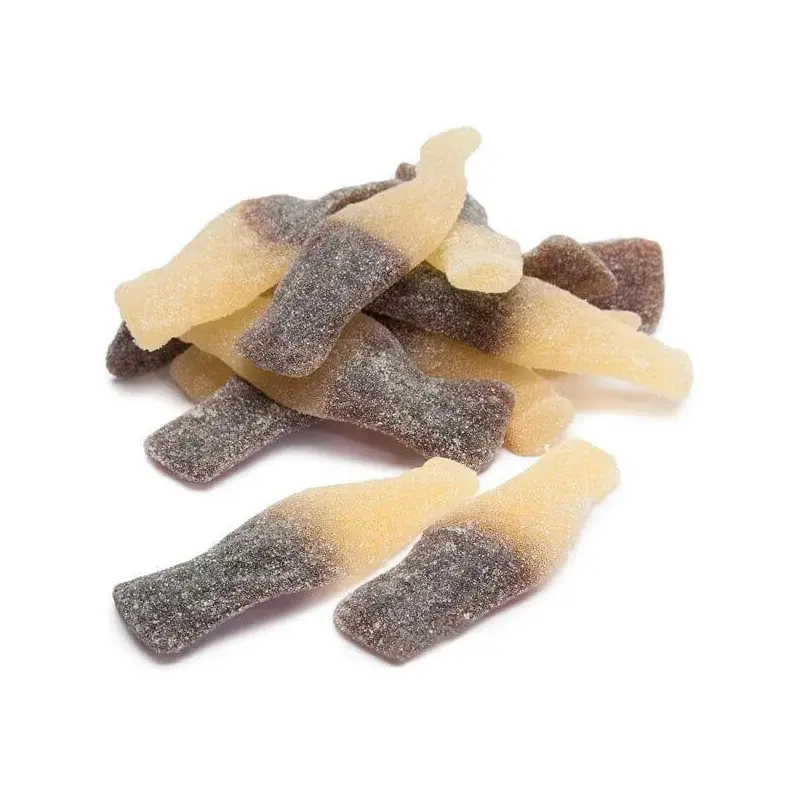 Large Gummy Cola Bottles: 5LB Bag