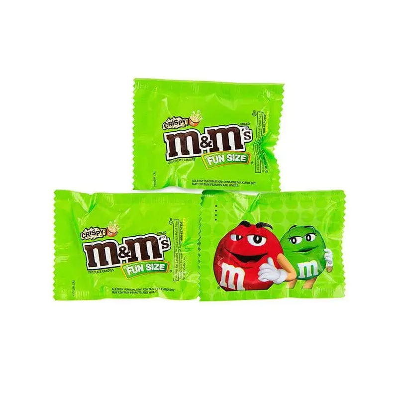 M&M's Candy Fun Size Packs - Crispy: 15-Piece Bag