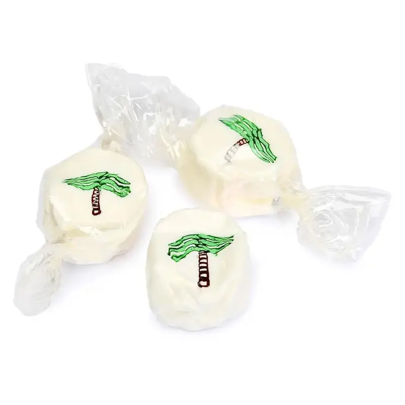 Palm Tree Coconut Nougat Fluffs Taffy: 3LB Bag