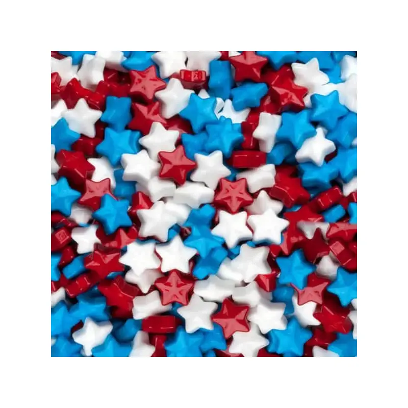 Patriotic USA Candy Stars: 10LB Case