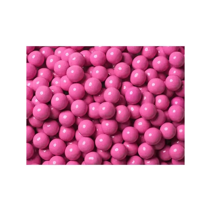 Sixlets Mini Milk Chocolate Balls - Hot Pink: 2LB Bag