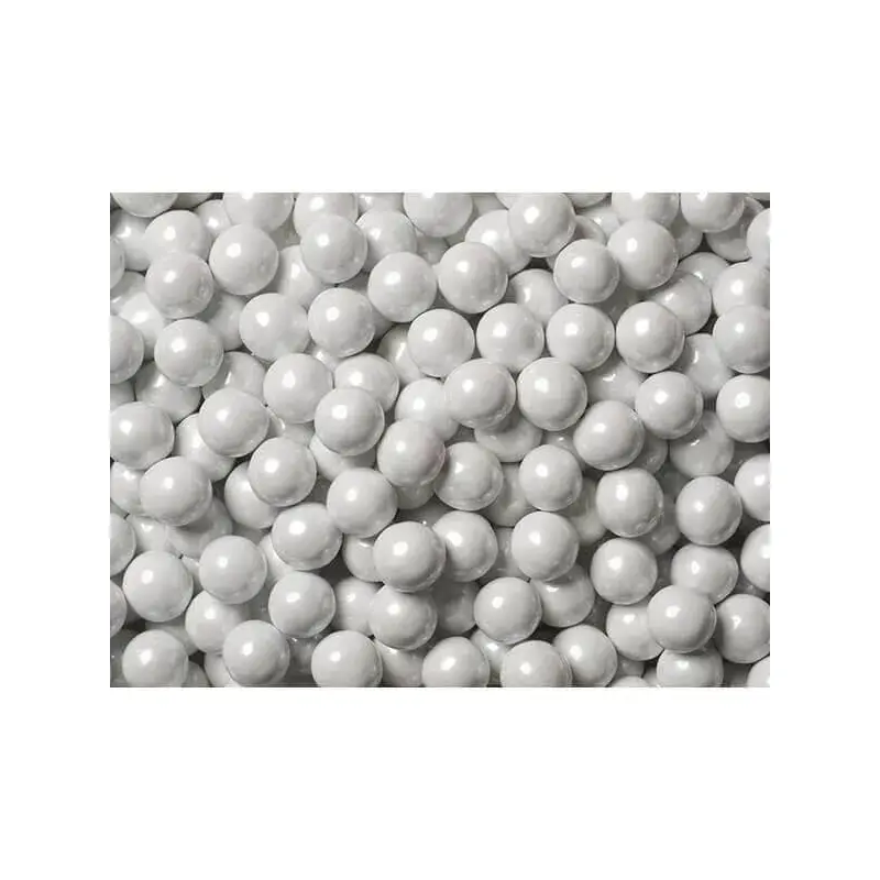 Sixlets Mini Milk Chocolate Balls - Pearl White: 2LB Bag