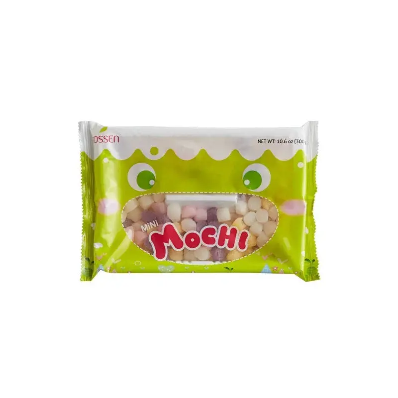 Assorted Mini Mochi Flavored Rice Cake Bags: 24-Piece Case