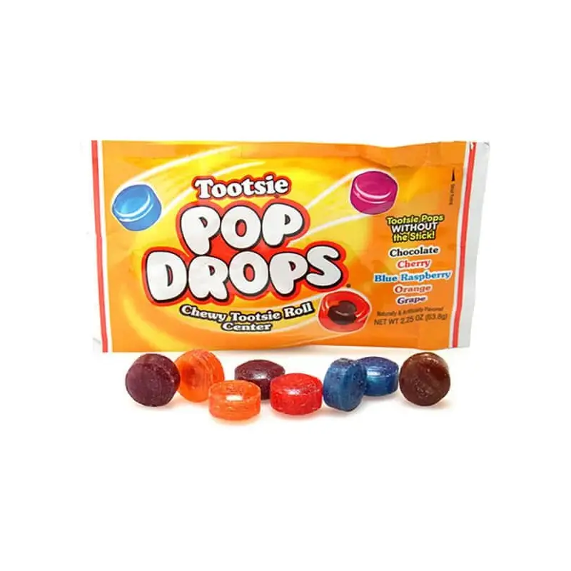 Tootsie Pop Drops Candy Packs: 24-Piece Box