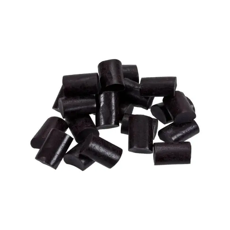Twizzlers Nibs Licorice Bits - Black: 4.5LB Case