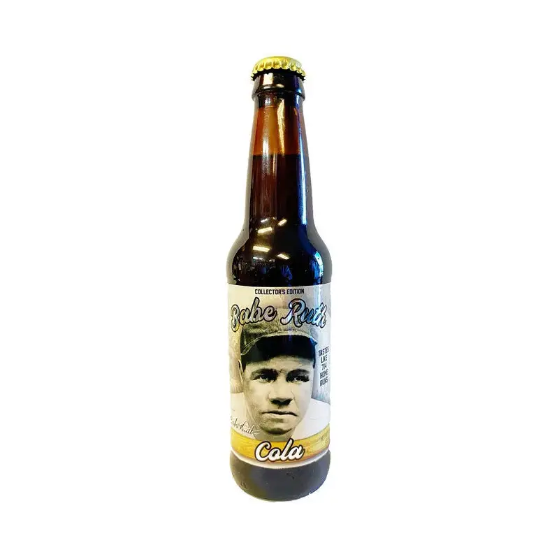Babe Ruth Cola Soda: 24-Piece Case