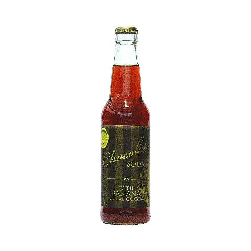 Gourmet Chocolate Banana Soda: 24-Piece Case