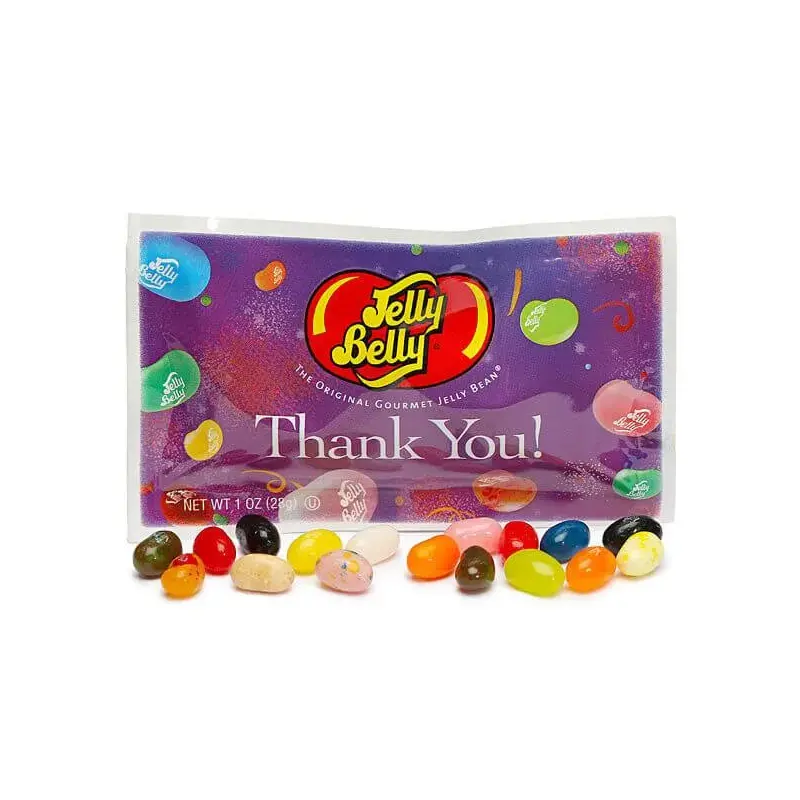 Jelly Belly Thank You Jelly Beans 1-Ounce Packets: 30-Piece Box