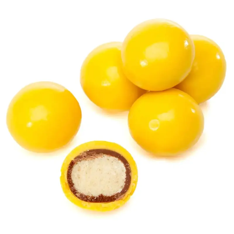 Koppers Milk Chocolate Covered Malt Balls - Yellow: 5LB Bag