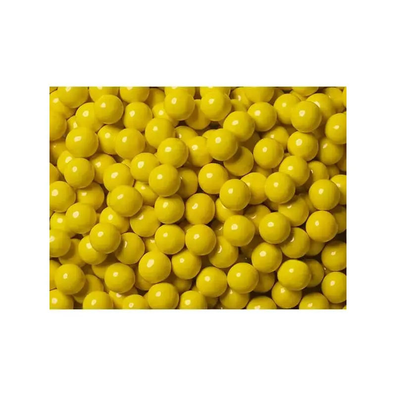 Sixlets Mini Milk Chocolate Balls - Shimmer Yellow: 2LB Bag