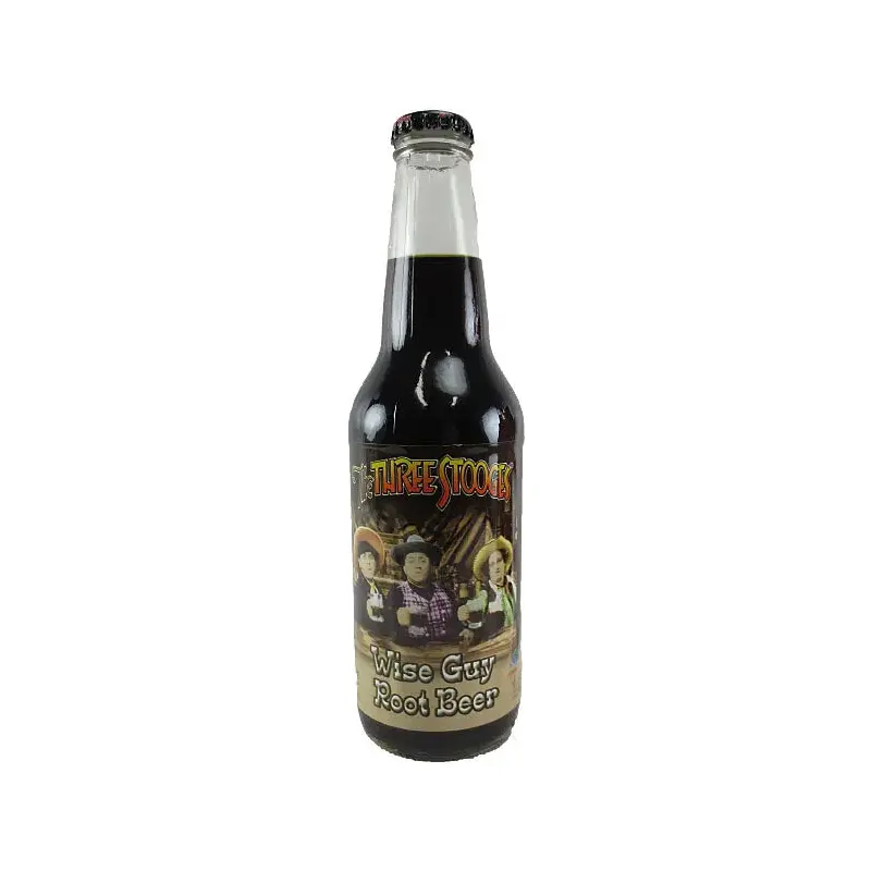 The Three Stooges Wise Guy Root Beer: 24-Piece Case