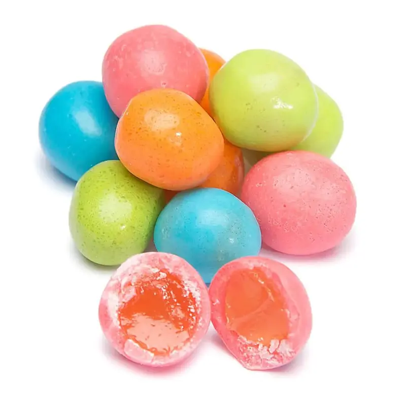 Trolli Fruitz Extreme Sour Bites Gummy Candy: 3LB Box