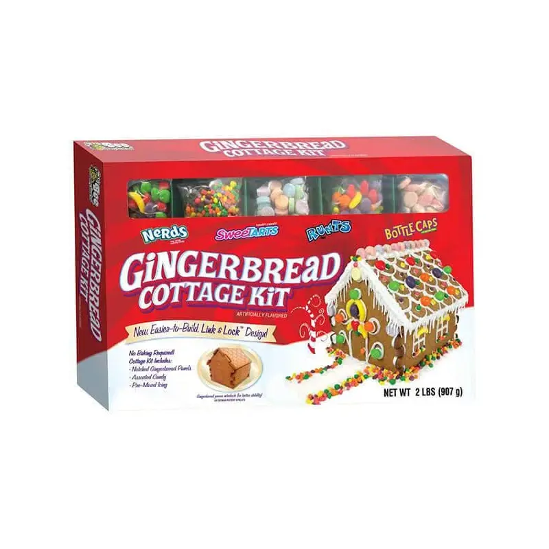 Wonka Candy Gingerbread House Kit