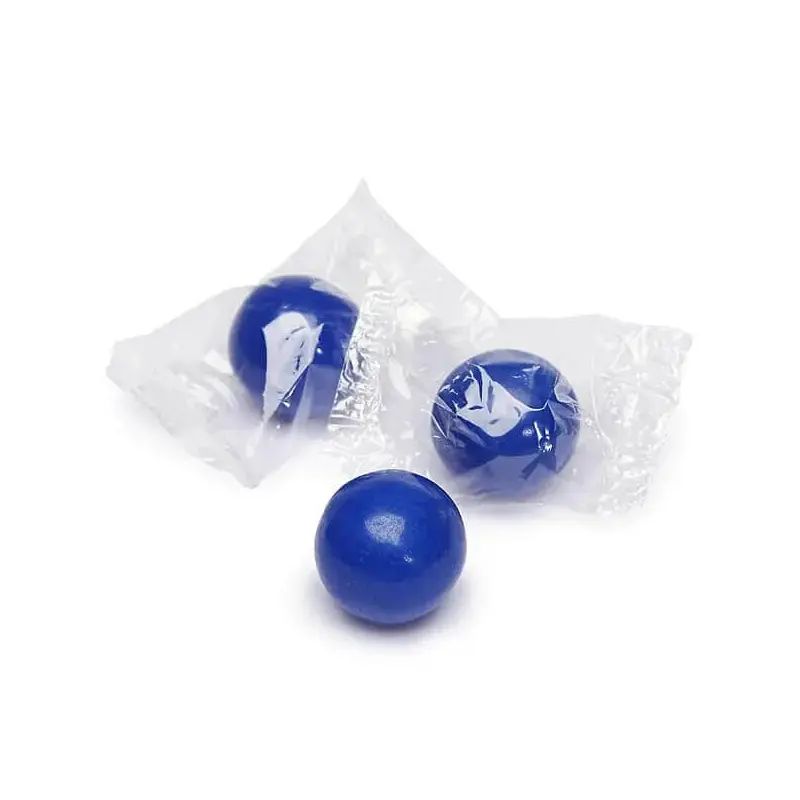 Wrapped 1-Inch Gumballs - Royal Blue: 200-Piece Bag