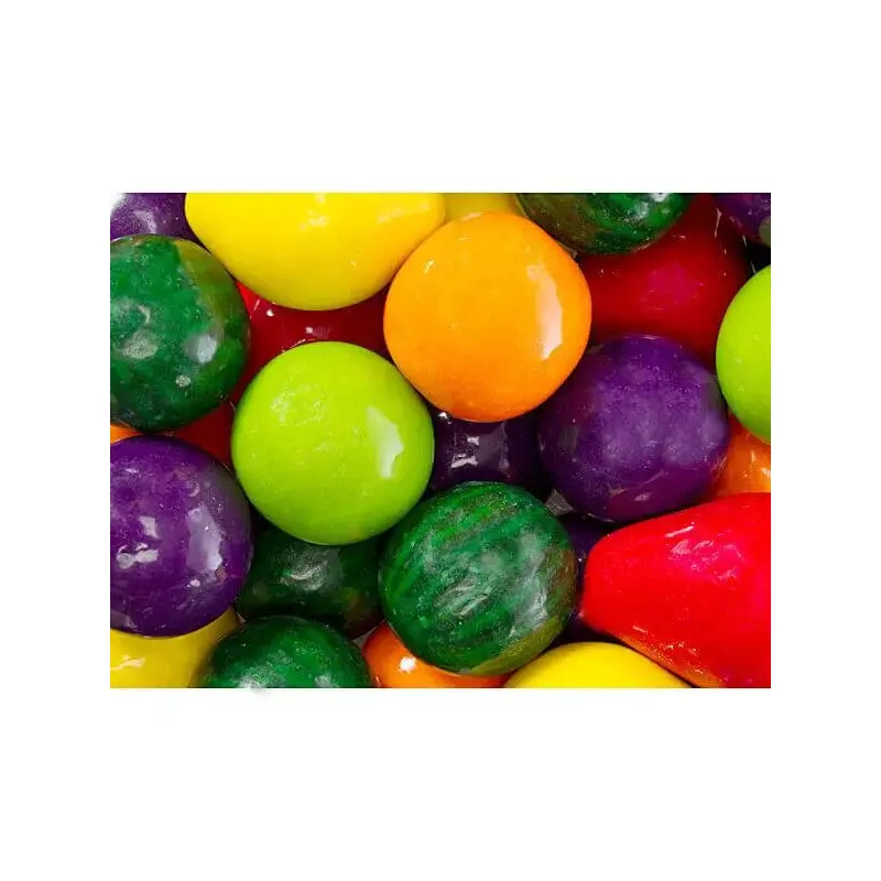 Dubble Bubble Mega Fruit 2-Inch Gumballs: 138-Piece Case