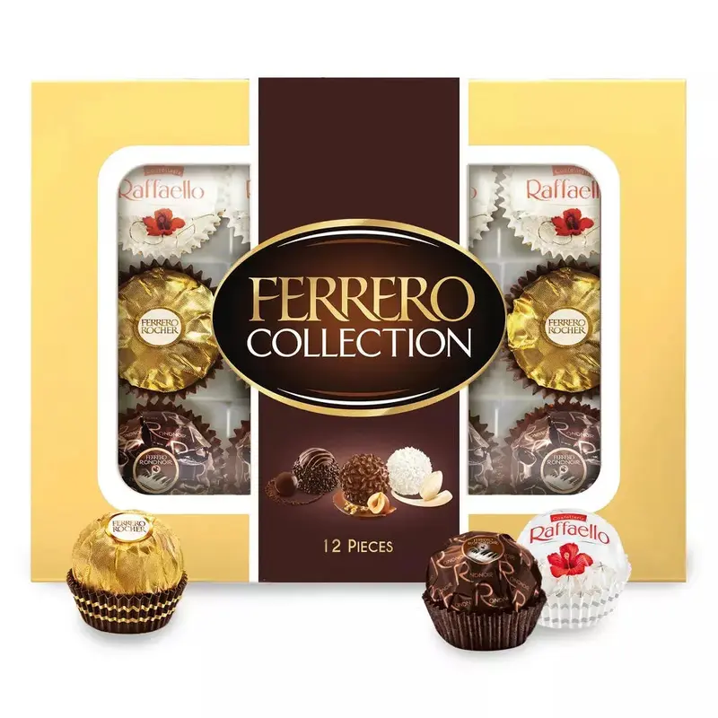 Ferrero Rocher Chocolates Collection Assorted: 12-Piece Box