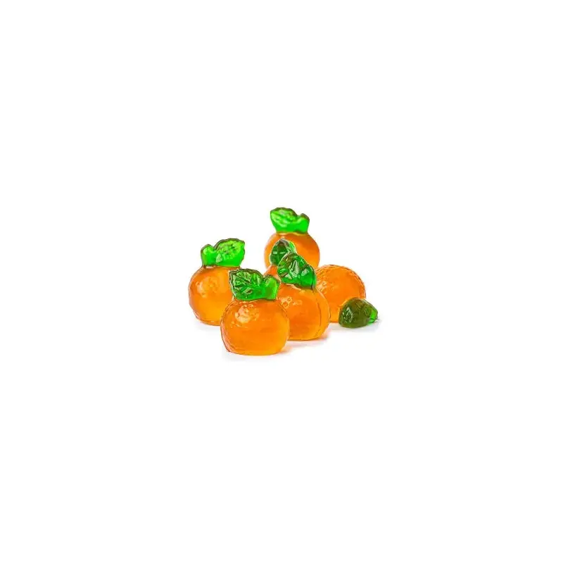 Gummy Filled Fruit Orange - Bulk: 13LB Case
