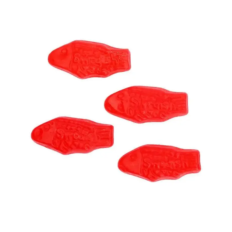 Mini Swedish Fish Candy - Red: 5LB Bag