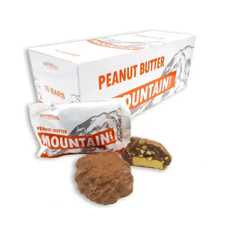 Mountain Candy Bars - Peanut Butter: 15-Piece Box