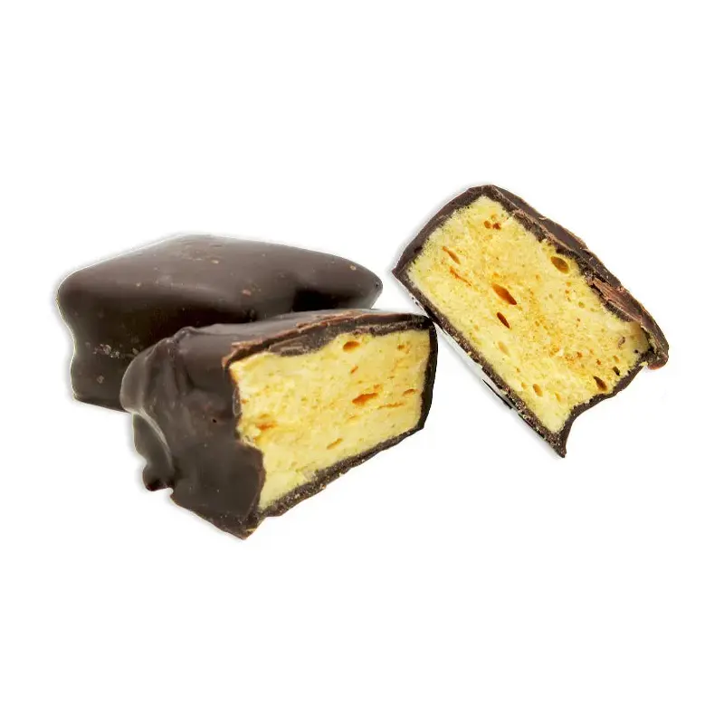 Asher's Honeycomb Sponge Dark Chocolates: 3LB Box