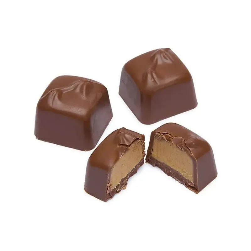 Asher's Milk Chocolate Peanut Butter Smoothie Truffles: 6LB Box