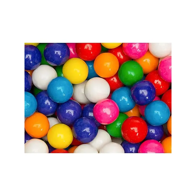 Dubble Bubble Assorted Colors 3/8-Inch Gumballs: 8500-Piece Case