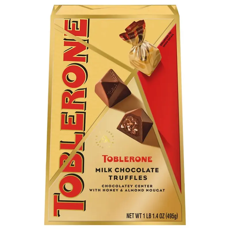 Toblerone Milk Chocolate Truffles: 54-Piece Box