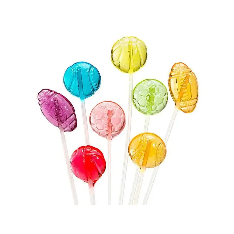Twinkle Candy Sports Balls Lollipops: 120-Piece Bag