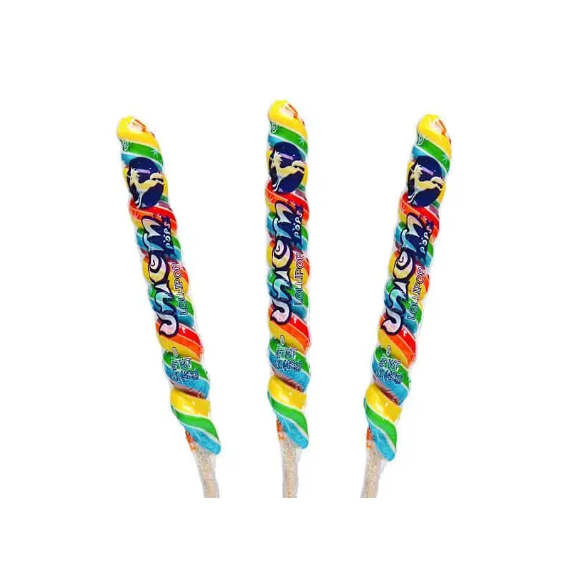 Unicorn Pops 1.5-Ounce Twist Suckers - Rainbow: 72-Piece Case