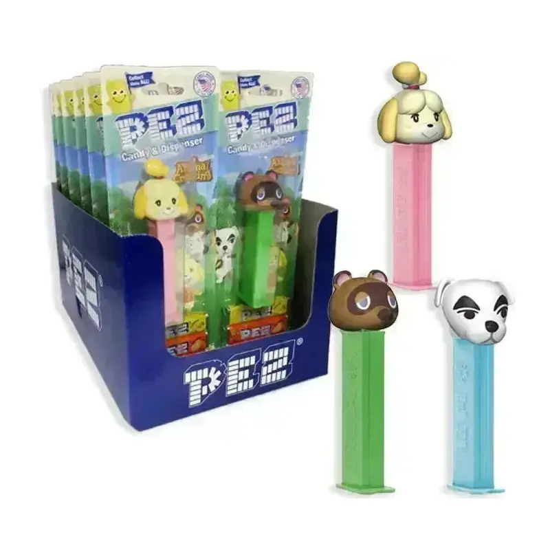 Animal Crossing PEZ Blister Candy Packs: 12-Piece Display