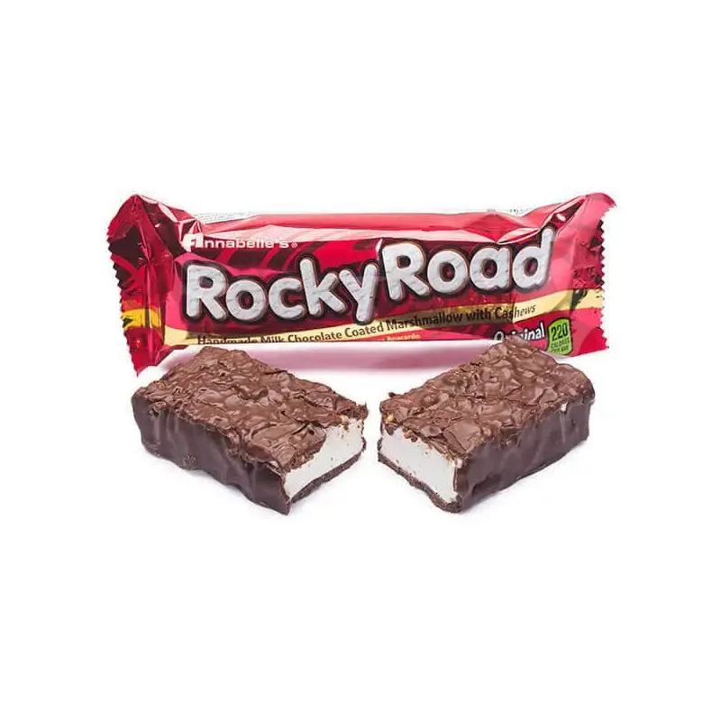 Annabelle's Rocky Road Candy Bars: 24-Piece Box