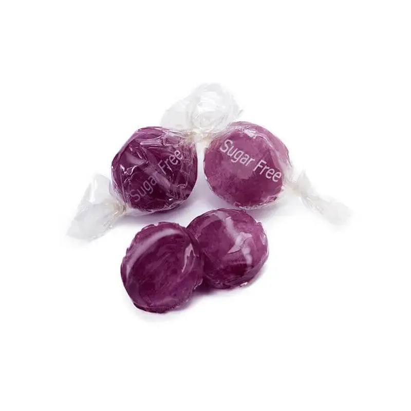 Atkinson Sugar Free Hard Candy Buttons - Grape: 5LB Bag