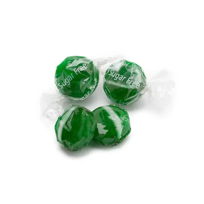 Atkinson Sugar Free Hard Candy Buttons - Green Apple: 5LB Bag