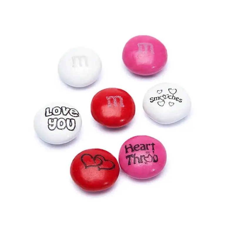 M&M's Milk Chocolate Candy - Love and Kisses: 2LB Bag