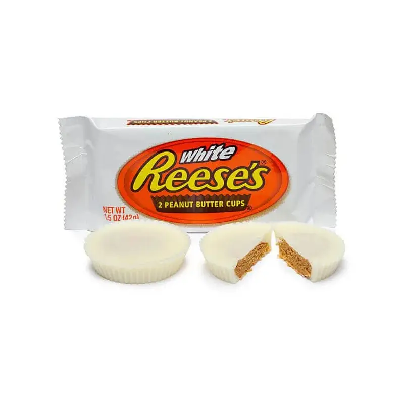 Reese's White Chocolate Peanut Butter Cups: 24-Piece Box