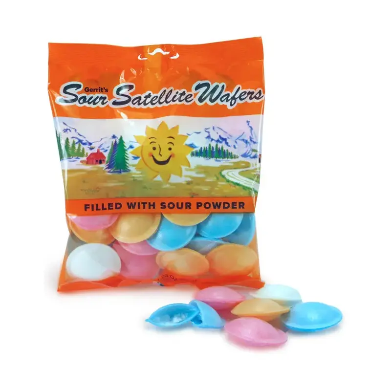Satellite Wafers Candy - Sour: 12-Piece Case