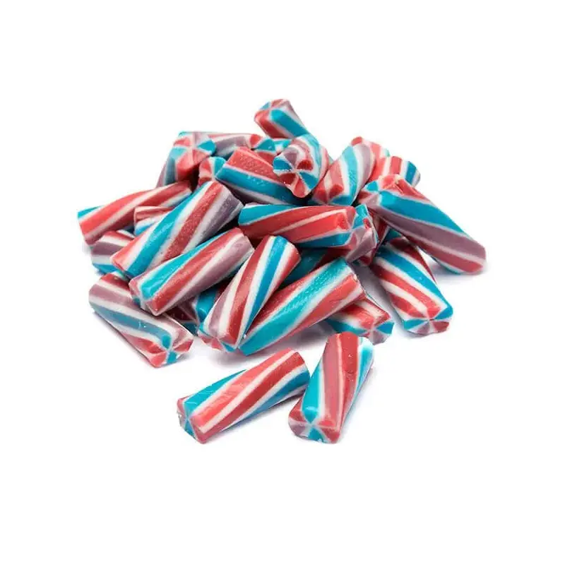 Very Berry Tornado Licorice Candy Twists: 5LB Bag