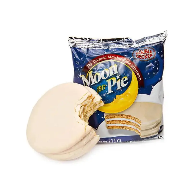 Double Decker Vanilla Moon Pies: 9-Piece Box