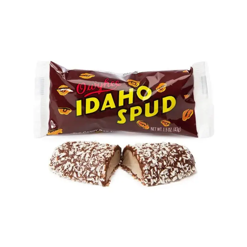 Idaho Spud Candy Bars: 18-Piece Box
