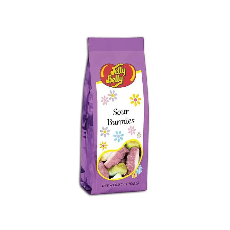Jelly Belly Sour Bunnies Easter Candy: 6-Ounce Bag