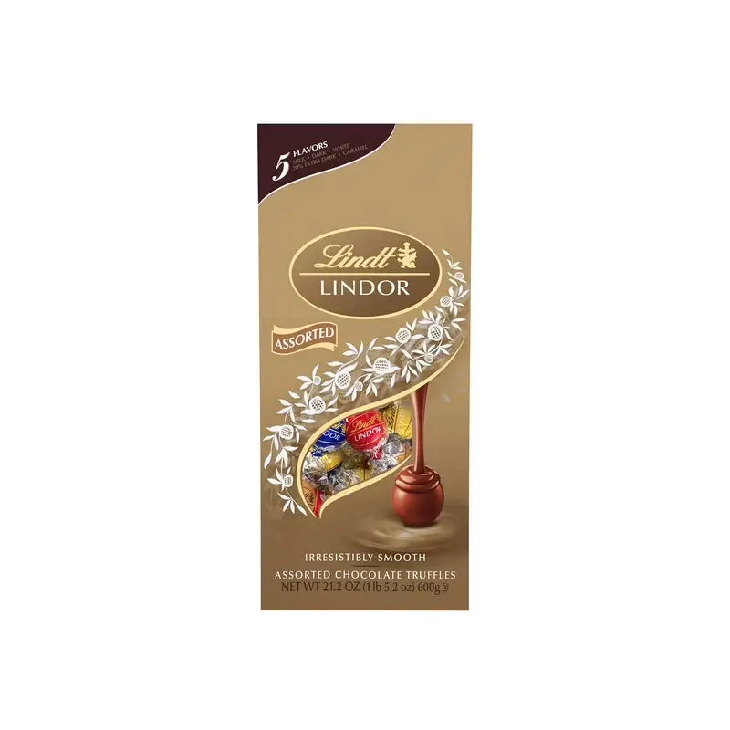 Lindt Lindor Chocolate Truffles Assortment: 50-Piece Bag