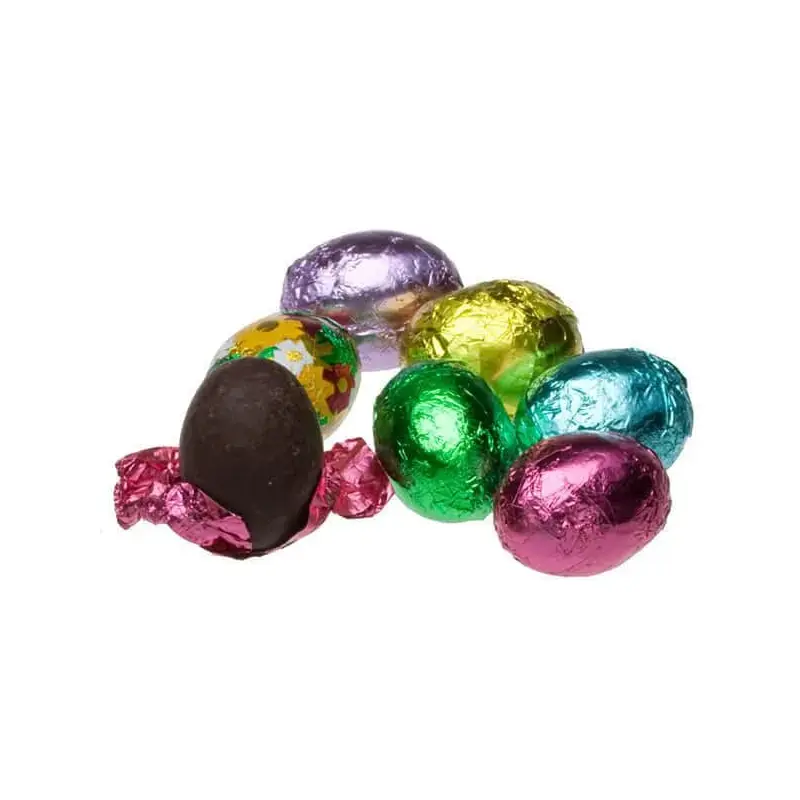 Madelaine Foiled Gourmet Chocolate Easter Eggs - Dark: 5LB Bag