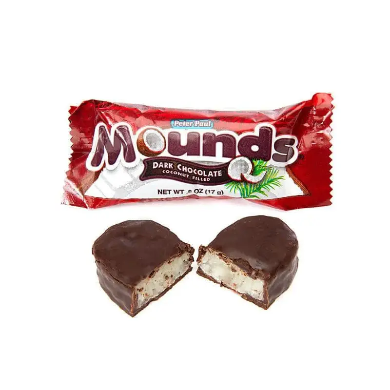 Mounds Snack Size Candy Bars: 18-Piece Bag