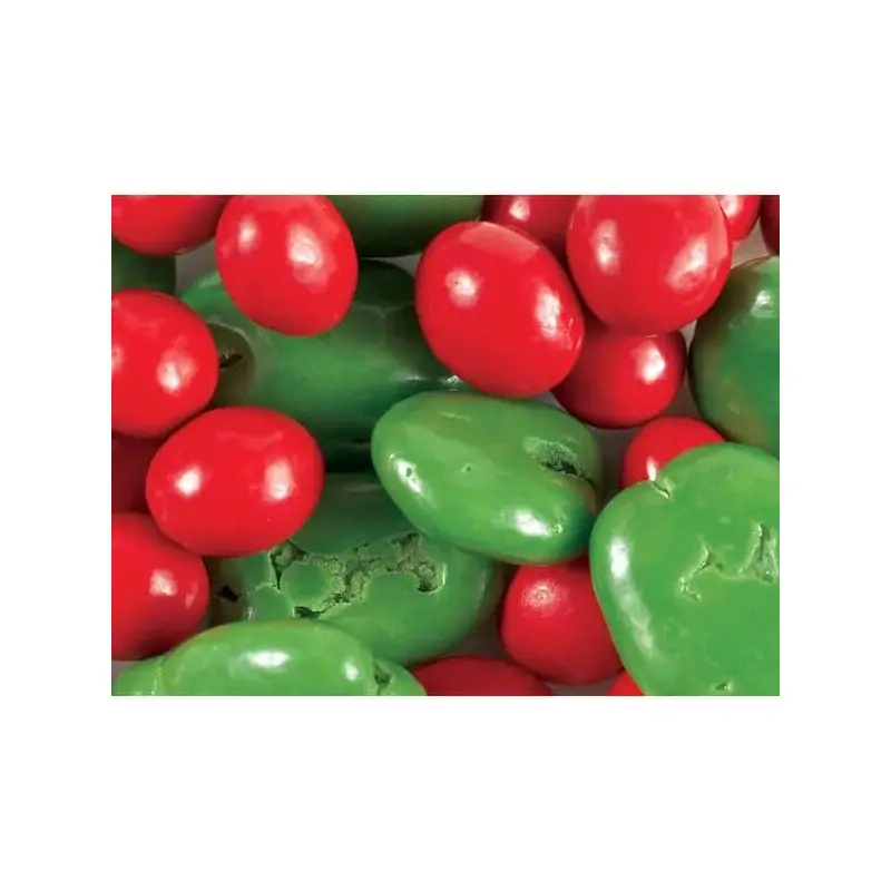 Holly Leaves & Berries Candy: 2LB Bag