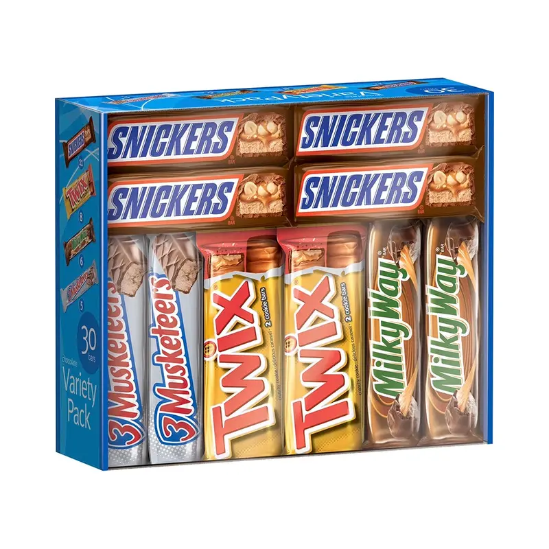 M&M-Mars Candy Bars: 30-Piece Variety Pack