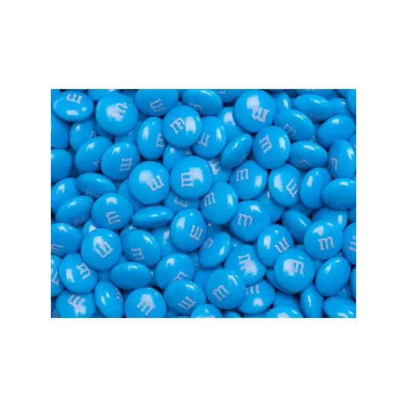 M&M's Milk Chocolate Candy - Blue: 10LB Bag