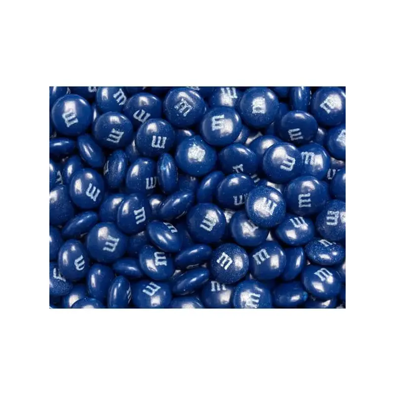 M&M's Milk Chocolate Candy - Dark Blue: 10LB Bag