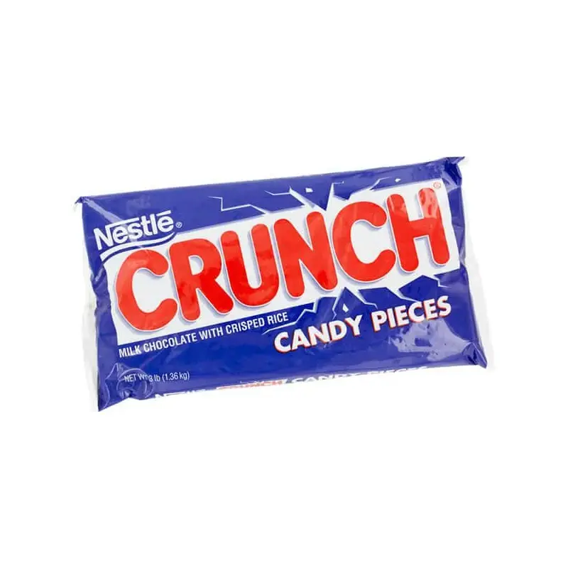 Nestle Crunch Candy Pieces: 3LB Bag