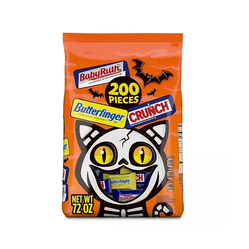 Nestle Halloween Chocolate Mini Size Candy Bars Variety: 200-Piece Bag